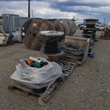 10 PALLETS. MISC WIRE, INCLUDING: 1EA 36C 14AWG, 1EA 12 PAIR 16AWG, 2EA 24PR 18AWG, 1EA 8PR 16AWG