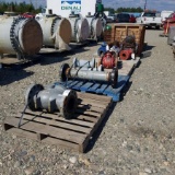 12 PALLETS. VALVES AND COMPONENTS, 6EA 4IN BALL NEWAY 600 CLASS, 6EA KITZ 6IN STAINLESS 150 CLASS GA