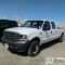 2002 FORD F-250 SUPERDUTY XL, 7.3L POWERSTROKE DIESEL, 4X4, CREW CAB, LONG BED