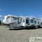 CAMP TRAILER, 2011 HEARTLAND ROAD WARRIOR, 5TH WHEEL, TOY HAULER, TRIPLE AXLE WITH POP OUTS, 42FT