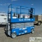 MANLIFT, 2013 GENIE GS-2632, ELECTRIC, 500LB CAPACITY