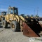 LOADER, CATERPILLAR 920, WITH BUCKET AND FORKS, PIN-ON, EROPS