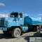 WATER TRUCK, 1989 MACK MODEL DMM6906S, 6CYL DIESEL ENGINE, MANUAL TRANSMISSION, 4X4. NO TITLE