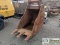 EXCAVATOR ATTACHMENT, TOOTHED BUCKET, QUICK CONNECT, 3FT10IN X 4FT6IN MOUTH