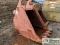EXCAVATOR ATTACHMENT, TOOTHED BUCKET, CWS HDE, PIN-ON, 2FT9IN X 4FT4IN MOUTH