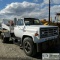 DUMPSTER TRUCK, 1982 GMC, FUEL PINCHER, AUTOMATIC TRANSMISSION, PTO