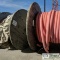 2 SPOOLS. ELECTRICAL CABLE, 3/C, 4/0AWG, 35KV, CLX, WITH GROUND