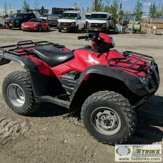 FOUR WHEELER, HONDA FOREMAN TRX500, 4X4, AUTO TRANSMISSION