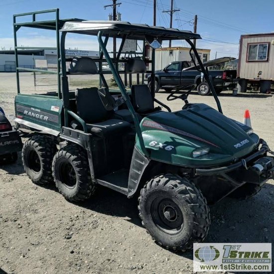 ORV, 1999 POLARIS RANGER 6X6, ELECTRIC WINCH, BED RACK