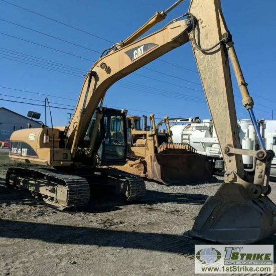 EXCAVATOR, 2005 CATERPILLAR 315CL, PIN ON CATERPILLAR TOOTHED BUCKET, EROPS