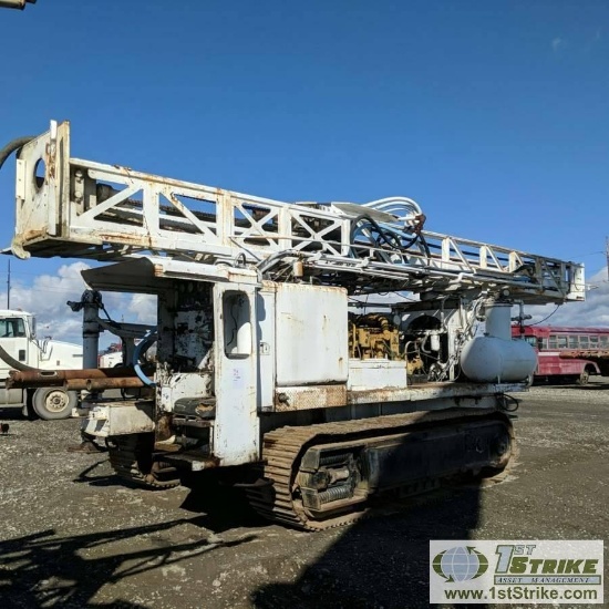 TRACKED DRILL RIG, DRILLTEK, MODEL: D25K, CATERPILLAR D3306 DIESEL ENGINE