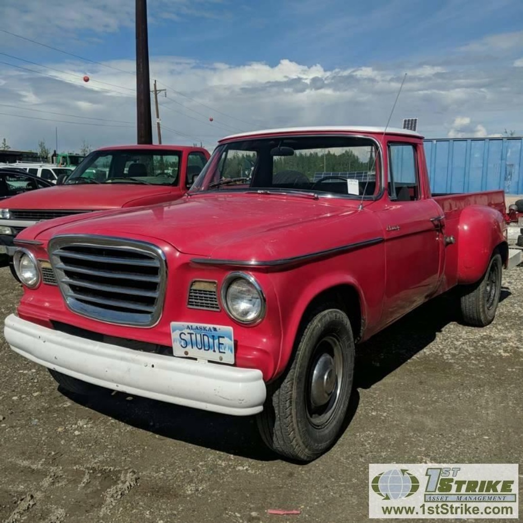 1960 STUDEBAKER CHAMP, 1 TON, 3-ON-THE-TREE SHIFT