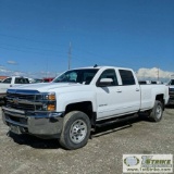 2016 CHEVROLET SILVERADO 2500HD LT, 6.6L DURAMAX DIESEL, 4X4, CREW CAB, LONG BED