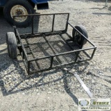 ATV TRAILER, FOR LAWN AND YARD TOOLS, 40IN X 42IN BED