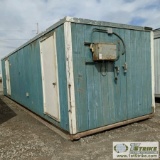 MODULAR OFFICE, 9FT4IN X 32FT6IN, SKID MOUNTED. BUYER MUST LOAD