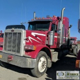 SEMI TRACTOR, 2006 PETERBILT 379, CUMMINS ISX 565 DIESEL ENGINE, EATON FULLLER TRANSMISSION, SLEEPER