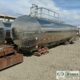 POTABLE WATER TANK, WESTMARK TRUCK MOUNT, SINGLE COMPARTMENT, 4700GAL, STAINLESS STEEL, INSULATED