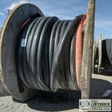 1 SPOOL. ELECTRICAL CABLE, 3/C, 4/0AWG, CLX, WITH GROUND, 35KV
