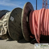2 SPOOLS. ELECTRICAL CABLE, 3/C, 4/0AWG, 35KV, CLX, WITH GROUND
