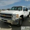 2014 CHEVROLET SILVERADO 2500HD, 6.6L DURAMAX DIESEL, 4X4, CREW CAB, LONG BED. WEBASTO