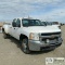 2009 CHEVROLET SILVERADO 3500HD, 6.6L DURAMAX DIESEL, 4X4, DUALLY, CREW CAB, LONG BED. WEBASTO