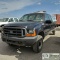 1999 FORD F-250 SUPERDUTY XL, 7.3L POWERSTROKE DIESEL, 4X4, CREW CAB, LONG BED, CAMPER SHELL