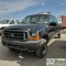 1999 FORD F-250 SUPERDUTY XL, 7.3L POWERSTROKE DIESEL, 4X4, CREW CAB, LONG BED, CAMPER SHELL