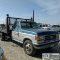 1990 FORD F-350 CUSTOM, 7.3L DIESEL, STANDARD CAB, FLAT BED