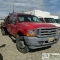 2001 FORD F-550 SUPERDUTY XL, 7.3L POWERSTROKE DIESEL, 4X4, DUALLY, CREW CAB, FLAT BED