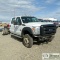 2012 FORD F-550 SUPERDUTY XL, CABÂ ANDÂ CHASSIS, 6.7L POWERSTROKE DIESEL, 4X4, DUALLY, CREW CAB