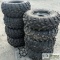 1 ASSORTMENT. ATV TIRES, INCLUDING: 6EA 25X11X12, 2EA 25X10X12