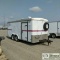 ENCLOSED TRAILER, 1996 PACE, 16FT X 7 FT BOX, TANDEM AXLE, REAR RAMP DOOR, 2 5/16 BALL, ELECTRIC JAC