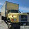 BOX TRUCK, 1998 FORD F-700, 7.0L GAS ENGINE, 24FT BOX, AUTOMATIC TRANSMISSION, DUALLY