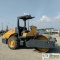 VIBRATORY COMPACTOR, 2008 STONE RHINO 66X, OROPS, SINGLE DRUM, CUMMINS 4B DIESEL ENGINE