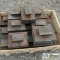 2 PALLETS. VERTICAL SHAFT IMPACT CRUSHER ANVILS AND PARTS