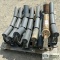 2 PALLETS. MISC CONVEYOR PARTS, INCLUDING: 1PLT. 7EA CONVEYOR ROLLER ASSYS, 1PLT. ELECTRIC MOTORS, I