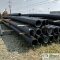 1 ASSORTMENT. PLASTIC PIPE, 15 EACH. 12IN IPS SDR 17 ASTM F714 PE 4710, APPROX 48FT LENGTHS, USED