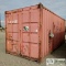 SHIPPING CONTAINER, 20FT, STEEL CONSTRUCTION