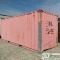 SHIPPING CONTAINER, 20FT, STEEL CONSTRUCTION, WITH CONTENTS INCLUDING: SPILL CONTAINMENT BOOM