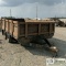 TRAILER, 2009 TANDEM AXLE, WITH SIDE BOARDS, 12FT X 88IN DECK