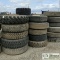 16 EACH. MISC HEAVY TRUCK TIRES AND WHEELS, INCLUDING: 10.00R22, 11R22.5, 11R24.5