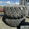 4 EACH. LOADER TIRES, 29.5-25