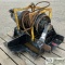 HYDRAULIC WINCH, BRADEN, WITH MOUNTING PLATE