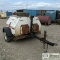 LIGHTPLANT, MAGNUM MODEL 5080 MHEA, TRAILER MOUNTED, 3CYL ISUZU DIESEL, 8KW, MAST MISSING