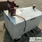 FUEL TANK, WEATHER GUARD MODEL:358-3-01, STEEL, APPROX 115GAL, WITH 15GPM 12V PUMP