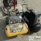 2 EACH. AIR COMPRESSORS, 1EA DEWALT 5.5 HONDA, 1EA CRAFTSMAN 120 VAC