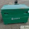 GREENLEE JOB BOX, WITH WIRE PULLEY CART, PULLER COMPONENTS