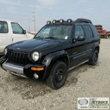 2004 JEEP LIBERTY RENEGADE, 3.7L GAS, 4X4, 4 DOOR