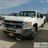 2013 CHEVROLET SILVERADO 2500HD, 6.6L DURAMAX DIESEL, 4X4, CREW CAB, LONG BED