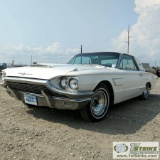 1965 FORD THUNDERBIRD, 2 DOOR, 63A BODY, V8 GAS, 390